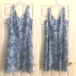 Ann Taylor Floral Sleeveless Dress